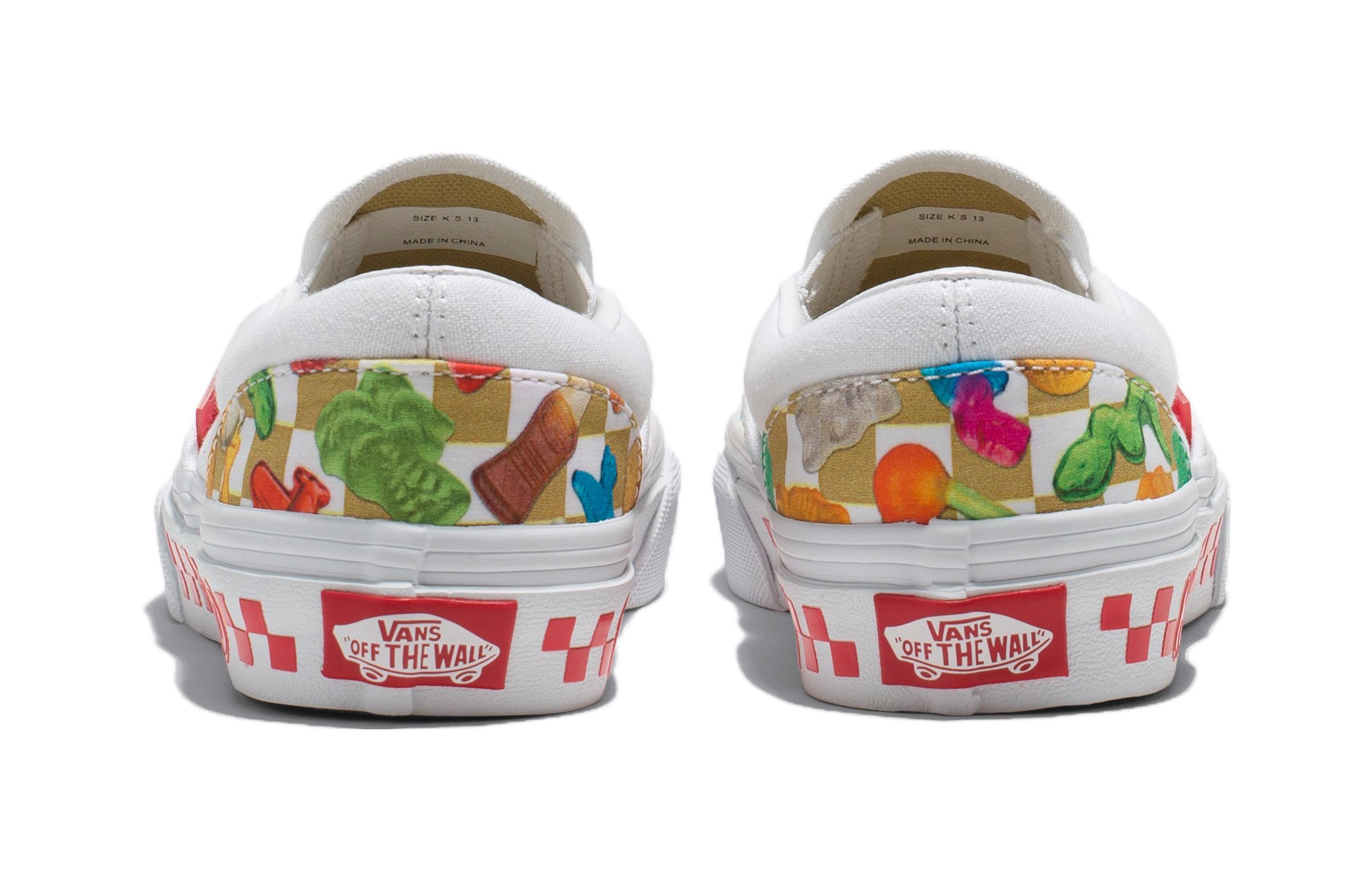 Lookbook (PS) Vans Haribo x Classic Slip-On 'Blanco Multicolor' VN0A5KXMBMB