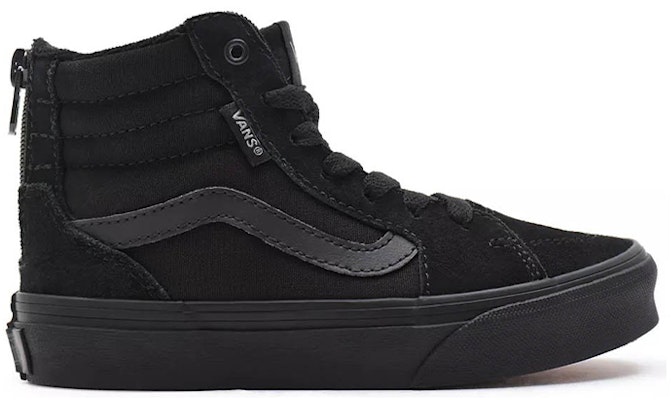 大童 Vans 流行百搭休閒 輕便 高筒 兒童滑板鞋 黑色 Order 大童 Vans 流行百搭休閒 輕便 高筒 兒童滑板鞋 黑色