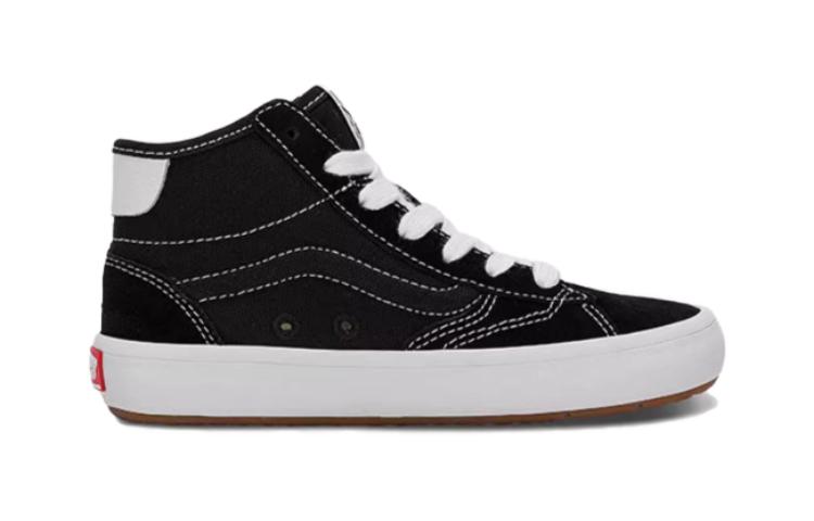 Order 中童 Vans Little Lizzie 舒適休閒 耐磨 高幫 兒童帆布鞋 黑色
