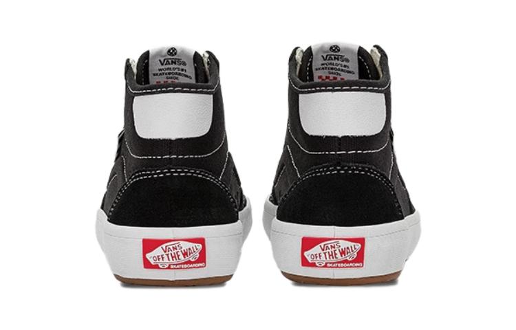 Purchase 中童 Vans Little Lizzie 舒適休閒 耐磨 高幫 兒童帆布鞋 黑色