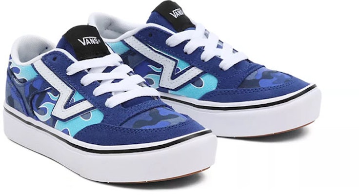 Vans Camo Flame Lowland Comfycush 'Biru Putih Hitam' Sneakers VN0A5KRMABW Lookbook Vans Camo Flame Lowland Comfycush 'Biru Putih Hitam' Sneakers VN0A5KRMABW