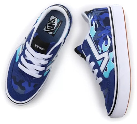 Vans Camo Flame Lowland Comfycush 'Blue White Black' VN0A5KRMABW Shop Vans Camo Flame Lowland Comfycush 'Blue White Black' VN0A5KRMABW