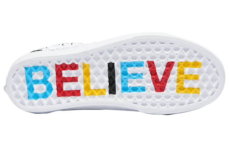 (PS) Vans of Immigrants Foot Locker Old Skool 'Black White with Colored Letters' 圖 5