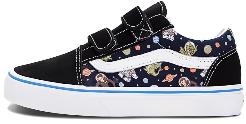 中童 Vans Old Skool 舒適耐磨 輕便減震 低幫 兒童板鞋 黑色 Buy 中童 Vans Old Skool 舒適耐磨 輕便減震 低幫 兒童板鞋 黑色