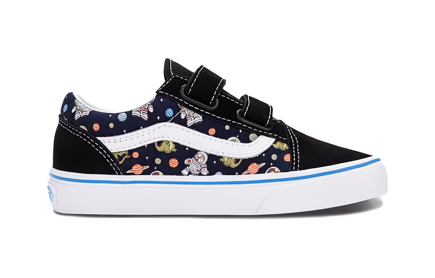 Order 中童 Vans Old Skool 舒適耐磨 輕便減震 低幫 兒童板鞋 黑色