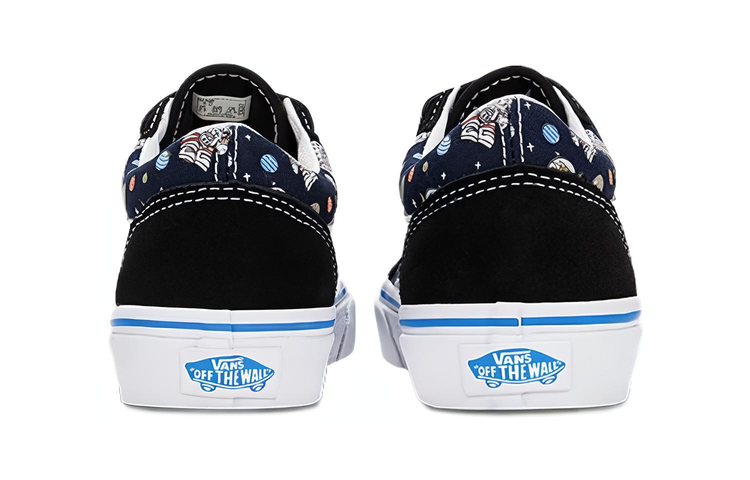 Purchase 中童 Vans Old Skool 舒適耐磨 輕便減震 低幫 兒童板鞋 黑色