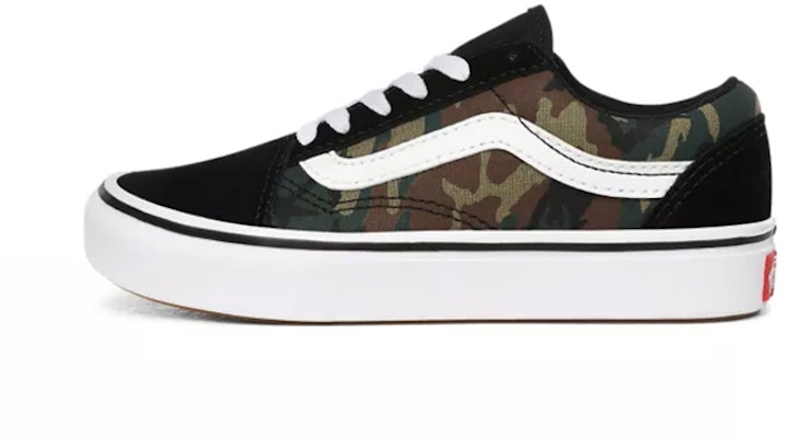 Vans Comfycush Old Skool 'Black White Green' VN0A4U1Q0JR Buy Vans Comfycush Old Skool 'Black White Green' VN0A4U1Q0JR