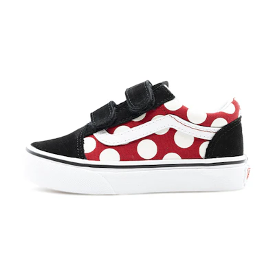 (PS) Vans Old Skool K 'Black Red'