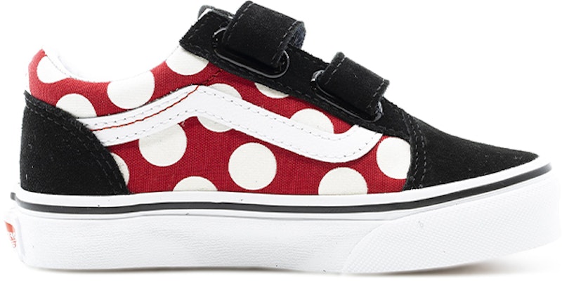(Preschool) Vans Old Skool K 'Black Red' VN0A4BUV2JX Order (Preschool) Vans Old Skool K 'Black Red' VN0A4BUV2JX