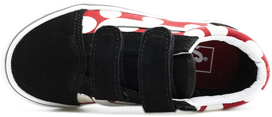 (Preschool) Vans Old Skool K 'Black Red' VN0A4BUV2JX Lookbook (Preschool) Vans Old Skool K 'Black Red' VN0A4BUV2JX