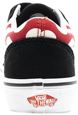 (Preschool) Vans Old Skool K 'Black Red' VN0A4BUV2JX Shop (Preschool) Vans Old Skool K 'Black Red' VN0A4BUV2JX