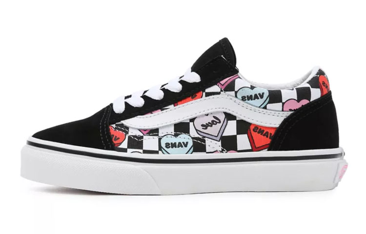 Buy Vans 爱心图案 经典款 "黑白" VN0A5EE6ABY