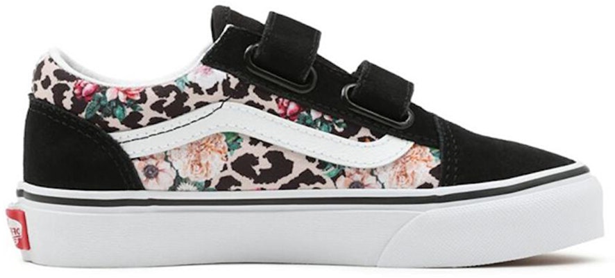 中童 Vans Old Skool 舒適百搭休閒 低筒 兒童滑板鞋 黑白印花 Order 中童 Vans Old Skool 舒適百搭休閒 低筒 兒童滑板鞋 黑白印花