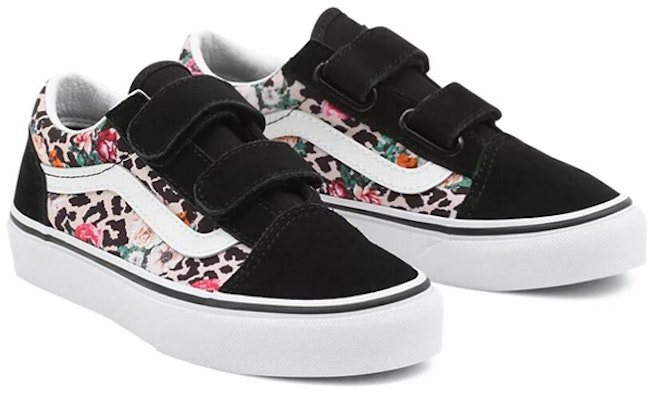 中童 Vans Old Skool 舒適百搭休閒 低筒 兒童滑板鞋 黑白印花 Lookbook 中童 Vans Old Skool 舒適百搭休閒 低筒 兒童滑板鞋 黑白印花