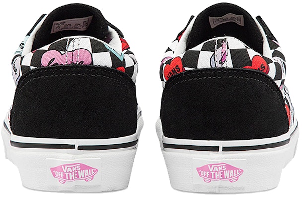 White red 2025 and black vans