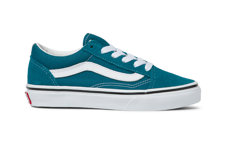 Order 中童 Vans Old Skool 低帮 兒童板鞋 白藍色
