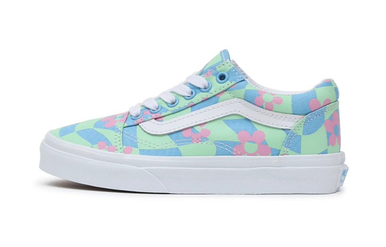 Buy Vans Old Skool Low Tops Sepatu Skate Casual Biru Hijau VN0A7Q5FBLG