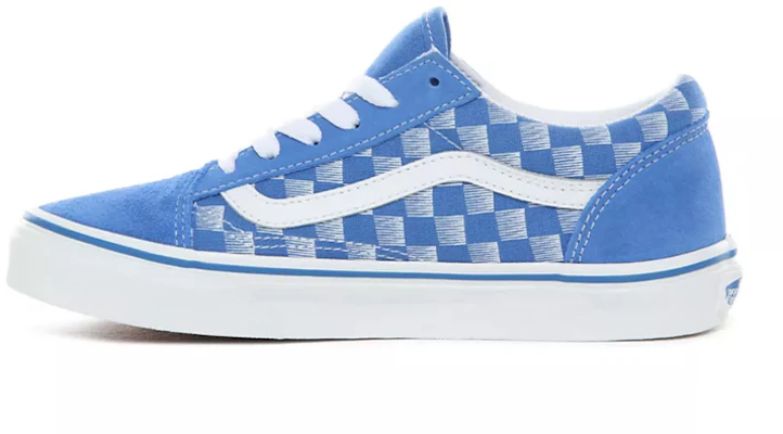 大童 Vans Old Skool 低筒 兒童板鞋 藍白棋盤格 Buy 大童 Vans Old Skool 低筒 兒童板鞋 藍白棋盤格