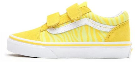 (Preschool) Vans Neon Animal Old Skool V Shoes 'Yellow' VN0A4BUV33Z (Preschool) Vans Neon Animal Old Skool V Shoes 'Yellow' VN0A4BUV33Z