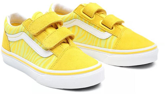 (PS) Vans Neon Animal Old Skool V Sepatu 'Kuning' VN0A4BUV33Z Lookbook (PS) Vans Neon Animal Old Skool V Sepatu 'Kuning' VN0A4BUV33Z