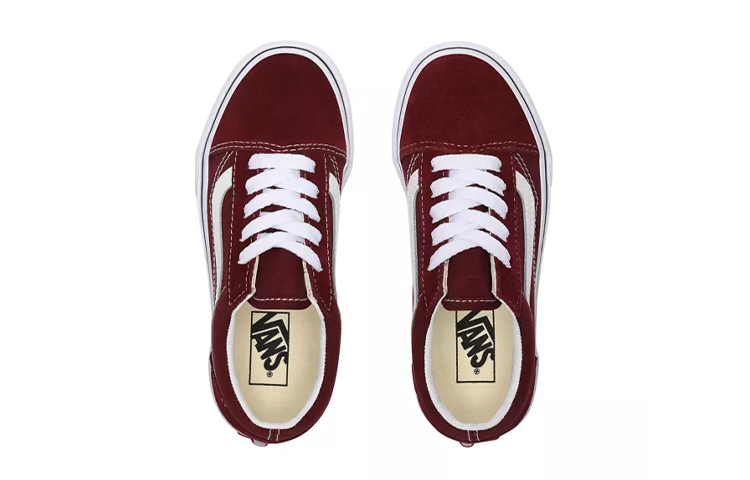 Shop ヴァンズ オールドスクール ワインレッド (Vanz O-rusuku-ru Wainreddo) VN0A4BUU5U7