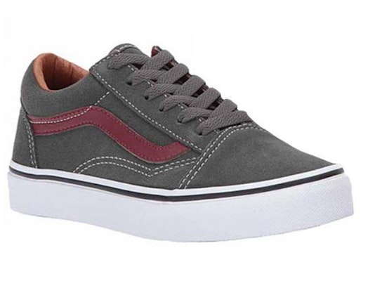 (PS) Vans Old Skool 'Abu-abu Berry Gelap' VN0A38HBOIR Order (PS) Vans Old Skool 'Abu-abu Berry Gelap' VN0A38HBOIR