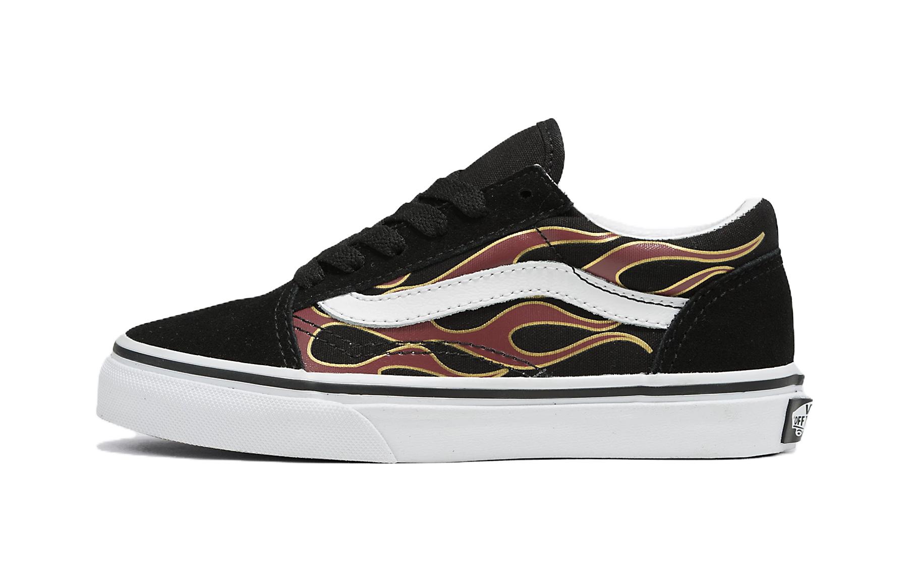 (PS) Vans Old Skool 'Metallic Flame Black'