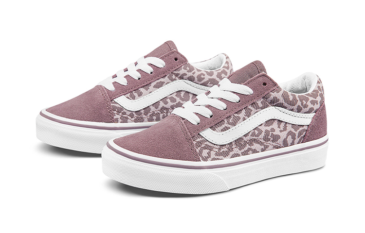 Vans Old Skool Low-Top Sneakers K Pink/Purple 圖 2