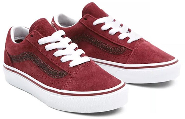 中童 Vans Old Skool 低筒 兒童滑板鞋 紅 Lookbook 中童 Vans Old Skool 低筒 兒童滑板鞋 紅