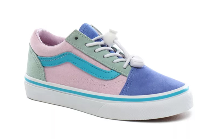 Shop (PS) Vans Old Skool 'Toggle Lace - Warna Blok' VN0A4BUUTZ4