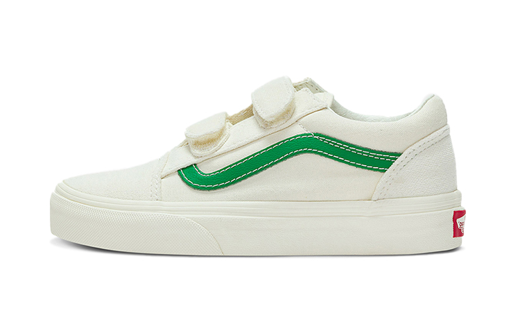 Buy 中童 Vans Old Skool 休閒 低筒 兒童板鞋 白綠色