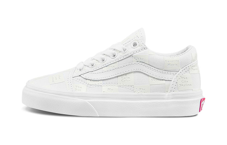 Buy (PS) Zapatillas Vans Old Skool 'Blanco' VN000W9T8AX