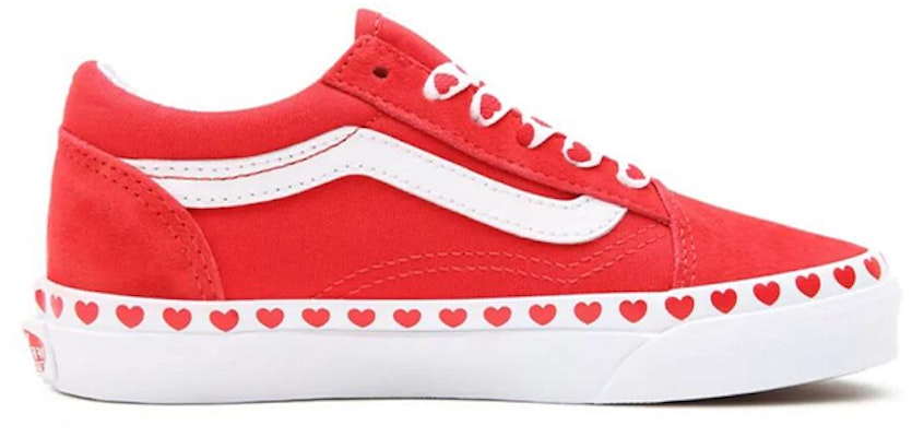 Sepatu Vans Old Skool K Putih/Merah VN0A4BUU30V Order Sepatu Vans Old Skool K Putih/Merah VN0A4BUU30V