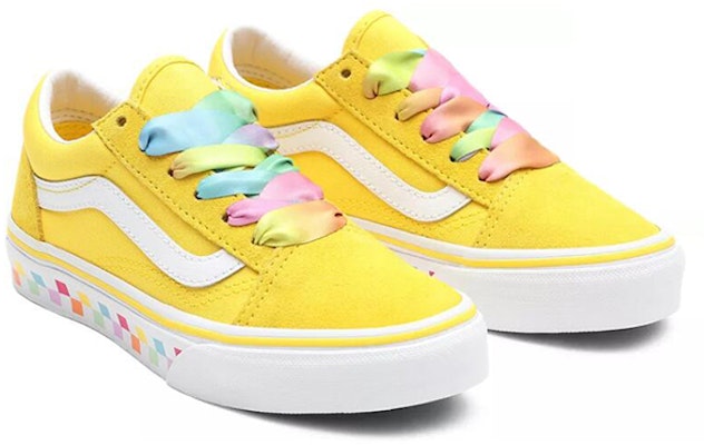 (JR) Vans Old Skool Cordones Arcoíris 'Amarillo' VN0A4BUU32X Lookbook (JR) Vans Old Skool Cordones Arcoíris 'Amarillo' VN0A4BUU32X