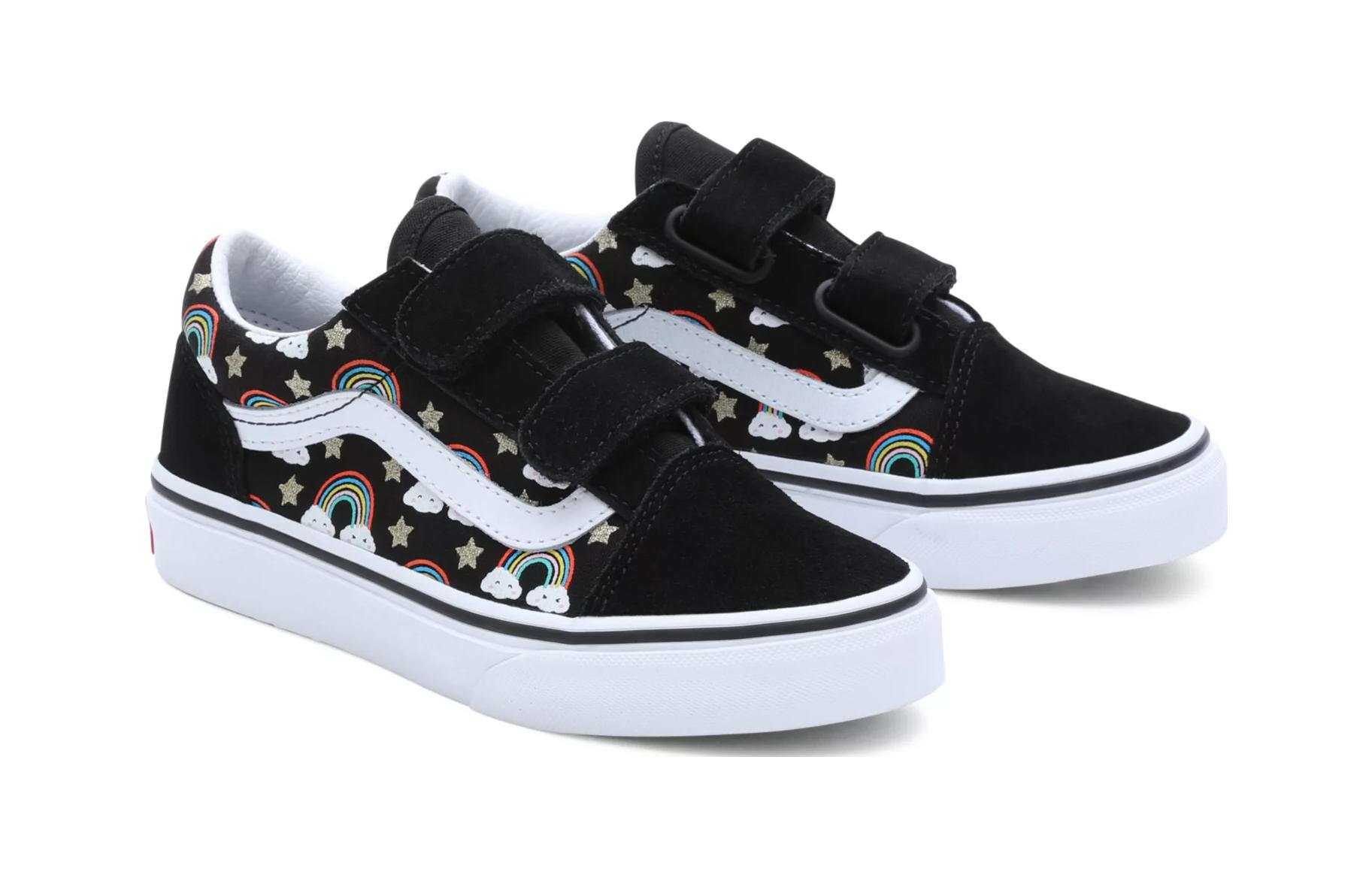 Lookbook (PS) Vans Old Skool 魔术贴鞋 '黑白' VN0A38HDBOV