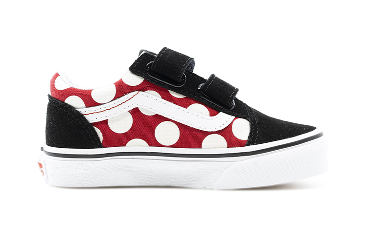 Order (PS) Vans Old Skool Kinderen ''Zwart Rood'' VN0A4BUV2JX