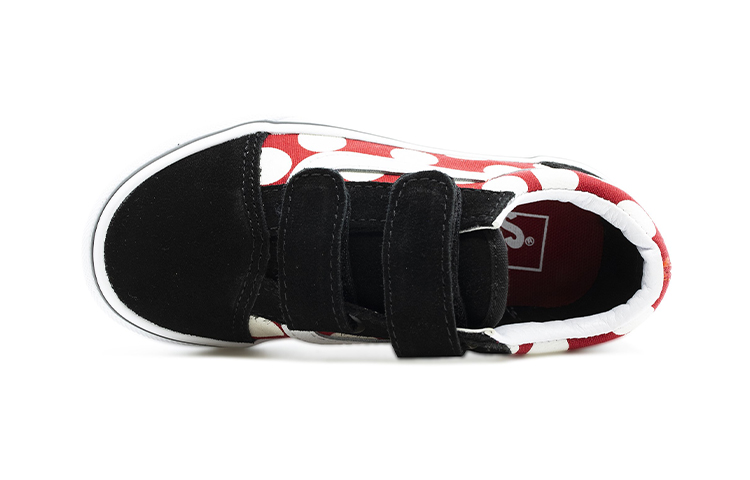 Lookbook (PS) Vans Old Skool Kinderen ''Zwart Rood'' VN0A4BUV2JX