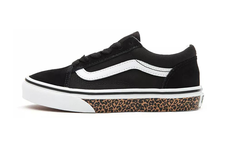 (Preschool) Vans Old Skool K Shoes Leopard 'Black' VN0A4UHZ32M