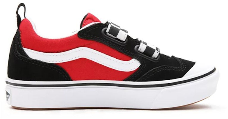 Vans Old Skool K Sepatu Merah/Hitam VN0A4U1P35U Order Vans Old Skool K Sepatu Merah/Hitam VN0A4U1P35U