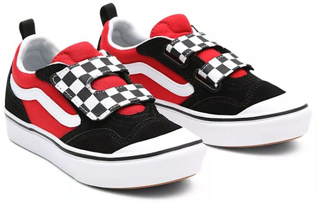 Vans Old Skool K Sepatu Merah/Hitam VN0A4U1P35U Lookbook Vans Old Skool K Sepatu Merah/Hitam VN0A4U1P35U