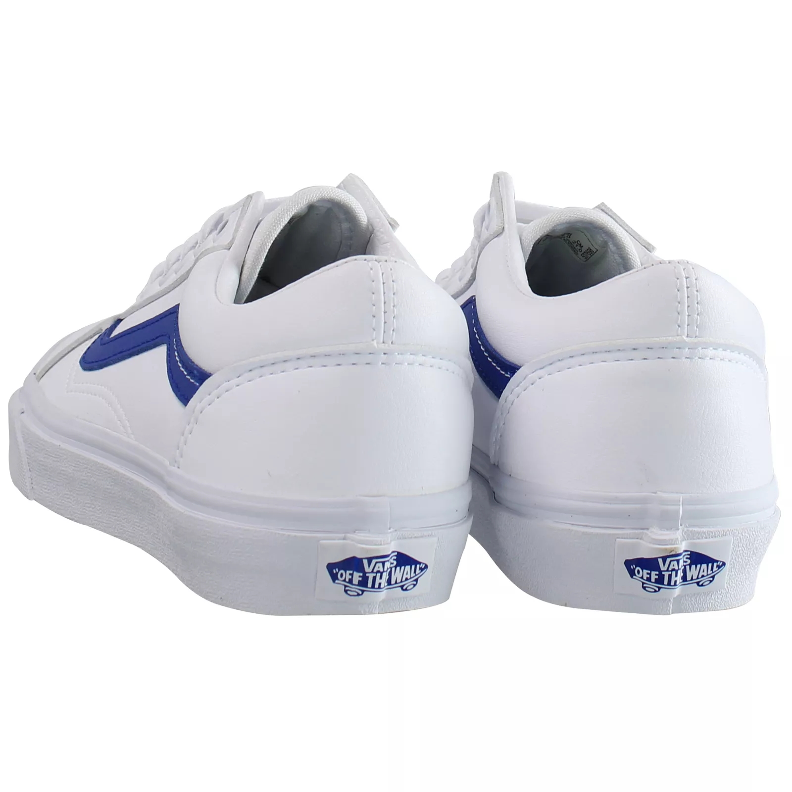 Shop (PS) ヴァンズ オールドスクール (白/青) VN000W9T9AG
