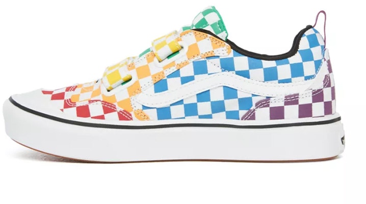 Vans Checkerboard ComfyCush New Skool V Multi-Color Checkboard VN0A4UH9VLV Buy Vans Checkerboard ComfyCush New Skool V Multi-Color Checkboard VN0A4UH9VLV