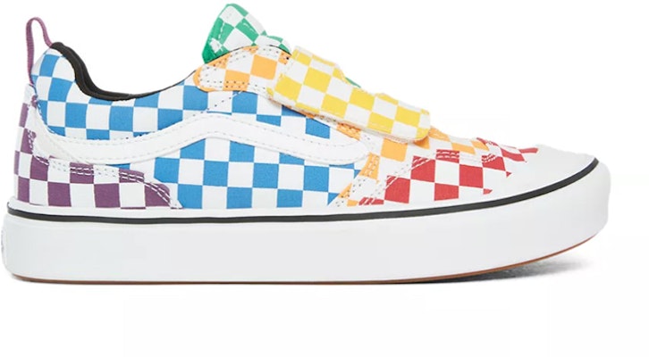 Vans Checkerboard ComfyCush New Skool V Multi-Color Checkboard VN0A4UH9VLV Order Vans Checkerboard ComfyCush New Skool V Multi-Color Checkboard VN0A4UH9VLV