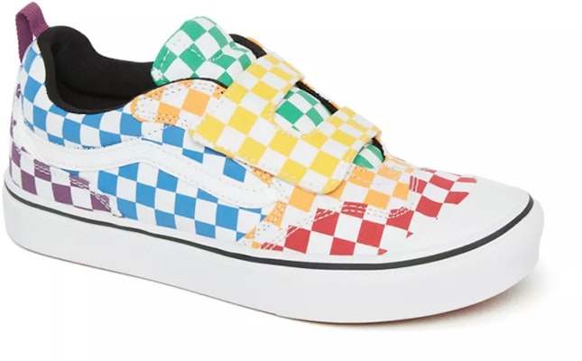 Vans Checkerboard ComfyCush New Skool V Multi-Color Checkboard VN0A4UH9VLV Lookbook Vans Checkerboard ComfyCush New Skool V Multi-Color Checkboard VN0A4UH9VLV