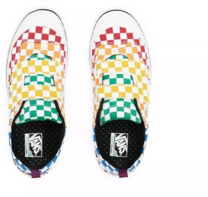 Vans Checkerboard ComfyCush New Skool V Multi-Color Checkboard VN0A4UH9VLV Shop Vans Checkerboard ComfyCush New Skool V Multi-Color Checkboard VN0A4UH9VLV
