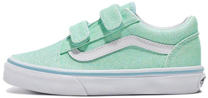 (Preschool) Vans Old Skool V 'Glitter - Pastel Blue' VN0A38HDO33 (Preschool) Vans Old Skool V 'Glitter - Pastel Blue' VN0A38HDO33