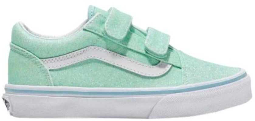 (Preschool) Vans Old Skool V 'Glitter - Pastel Blue' VN0A38HDO33 Order (Preschool) Vans Old Skool V 'Glitter - Pastel Blue' VN0A38HDO33