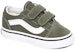 Vans Old Skool V Kanak-Kanak/Toddler Hijau VN0A38JN0FI
