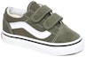 Lookbook Vans Old Skool V Kanak-Kanak/Toddler Hijau VN0A38JN0FI