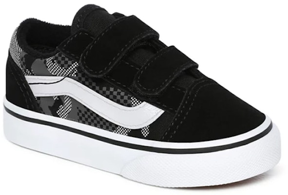 Vans Old Skool V Toddles/Infants Black/Multicolor VN0A38JN0GS Lookbook Vans Old Skool V Toddles/Infants Black/Multicolor VN0A38JN0GS